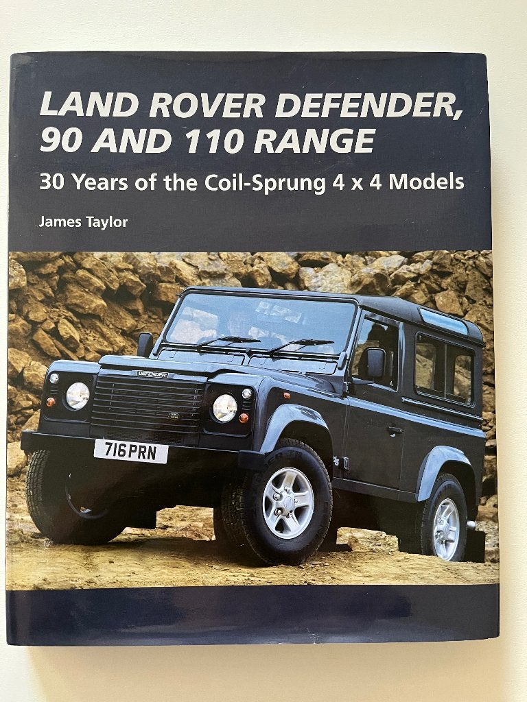 Boek Landrover Defender 90 and 110 range, Boeken, Nieuw, James Taylor, Ophalen of Verzenden, Overige merken