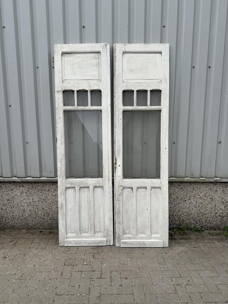 Prachtige antieke set ansuitedeuren, Doe-het-zelf en Verbouw, La belle porte, Jurgen.hoogenboezem@gmail.com, Binnendeur, Zo goed als nieuw