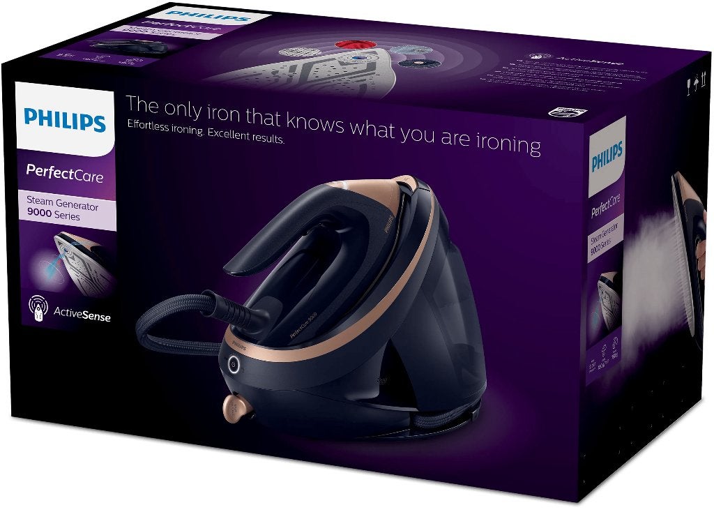 Philips Perfect Care 9000 Series PSG9030/20 - Stoomgenerator, Ophalen of Verzenden, Zo goed als nieuw, Strijkijzer met snoer
