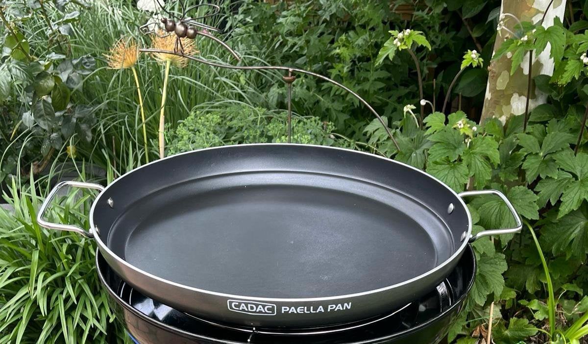 Cadac paella pan, Ophalen, Gebruikt