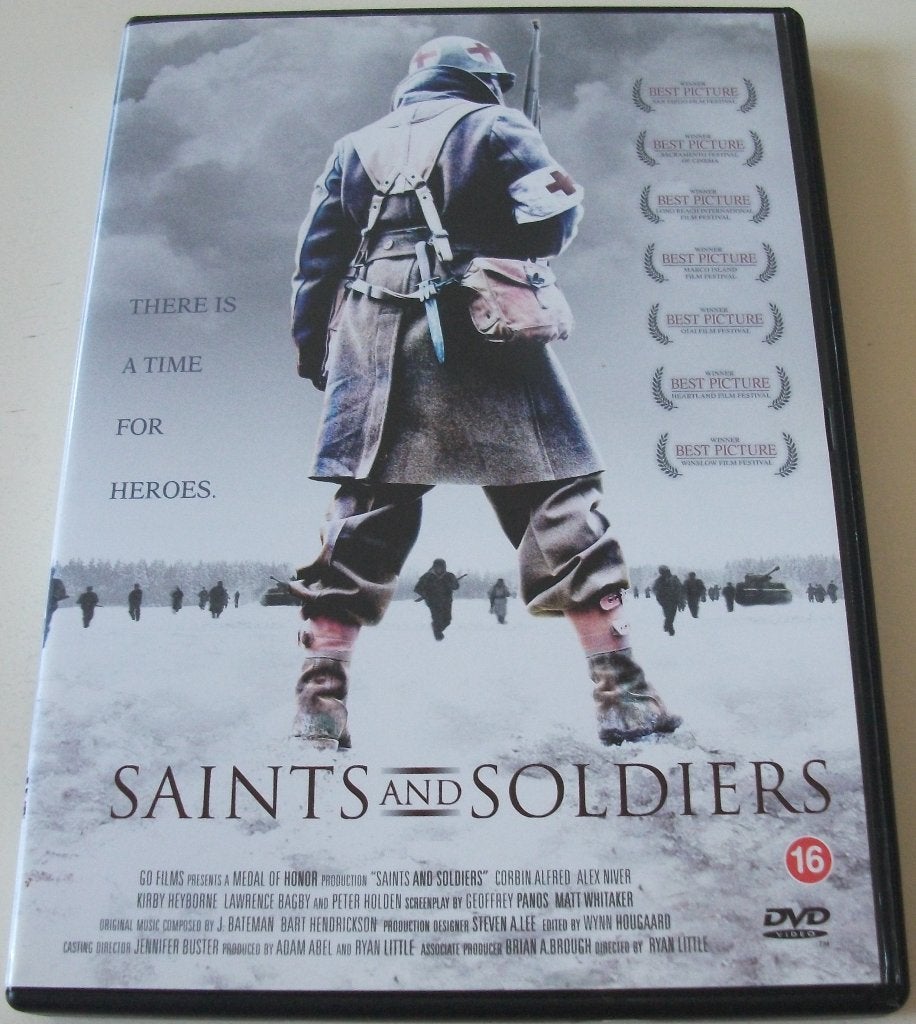 Dvd *** SAINTS AND SOLDIERS *** There is a time for heroes, Engels, Vanaf 16 jaar, Nederlands, Ophalen of Verzenden