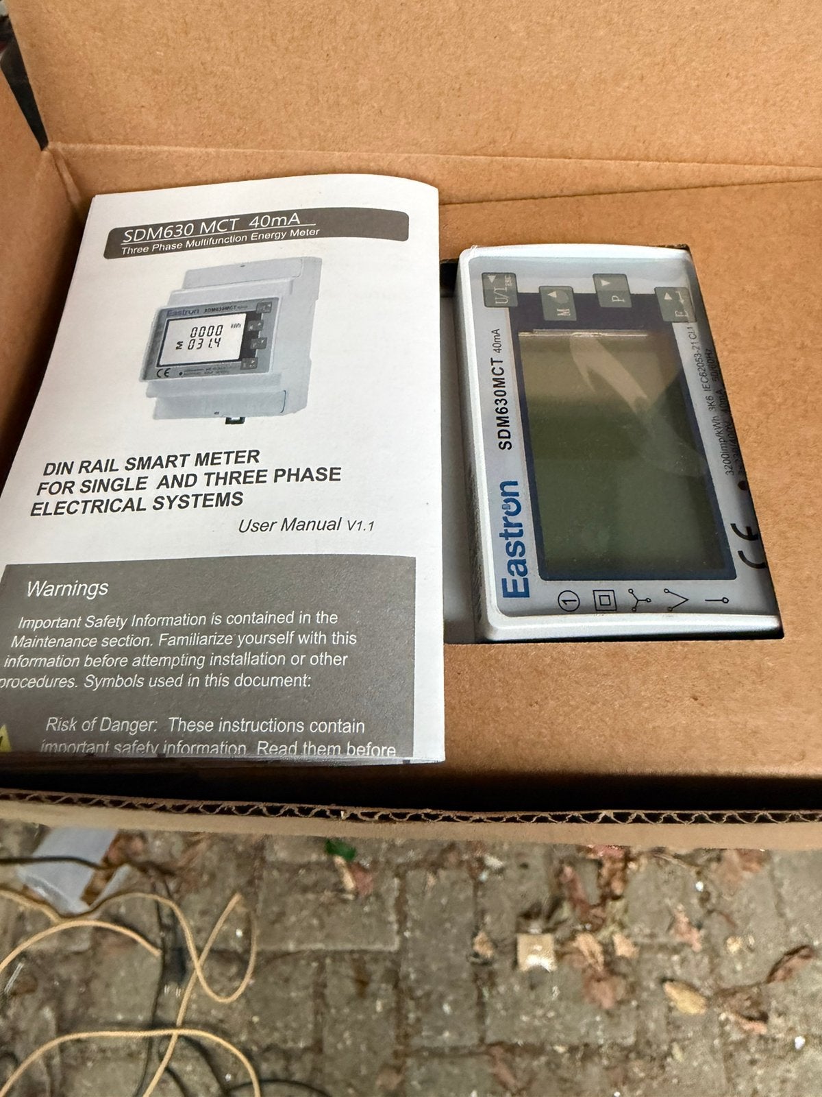 Eastron sdm630 mct 40mA, Ophalen, Nieuw