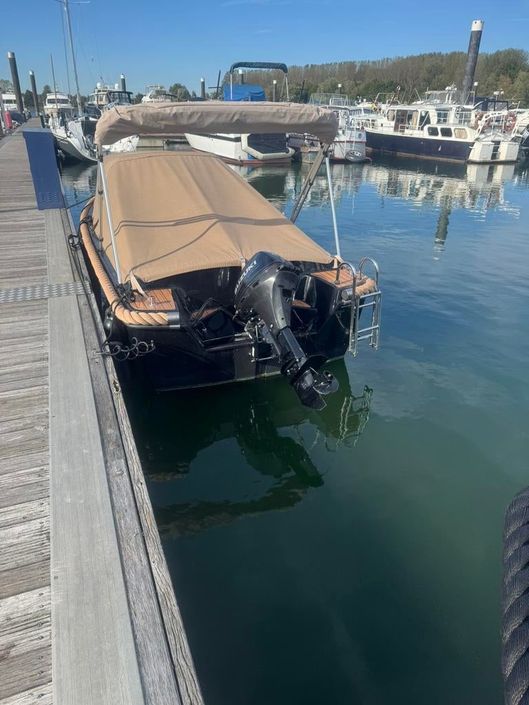 Amigo 485 S Sloep inclusief trailer (2024) te koop, Watersport en Boten, Sloepen, Overige typen, Tot 1.00 meter, 5 m, Zo goed als nieuw