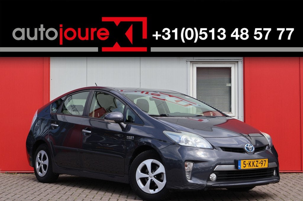Toyota Prius 1.8 Plug-in Aspiration (bj 2013, automaat), Auto's, Toyota, Euro 5, 136 pk, Gebruikt, Stoelverwarming