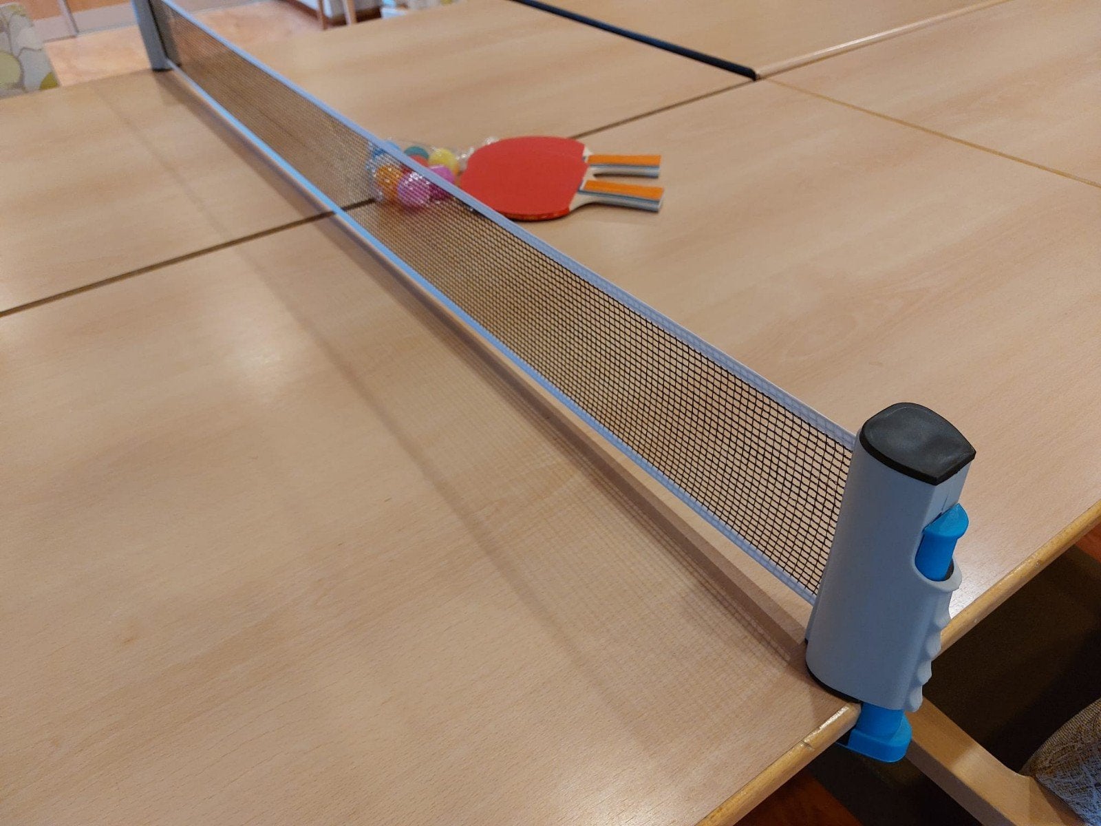Tafeltennisset: Net, batjes en balletjes, Sport en Fitness, Ophalen of Verzenden, Zo goed als nieuw, Net, Batje(s) of Balletje(s)