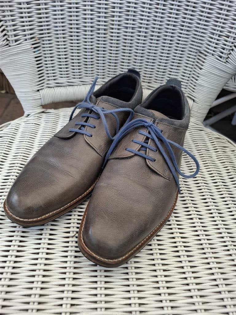 Choizz schoenen, maat 41, blauw-grijs, Blauw, Ophalen of Verzenden, Zo goed als nieuw, Veterschoenen