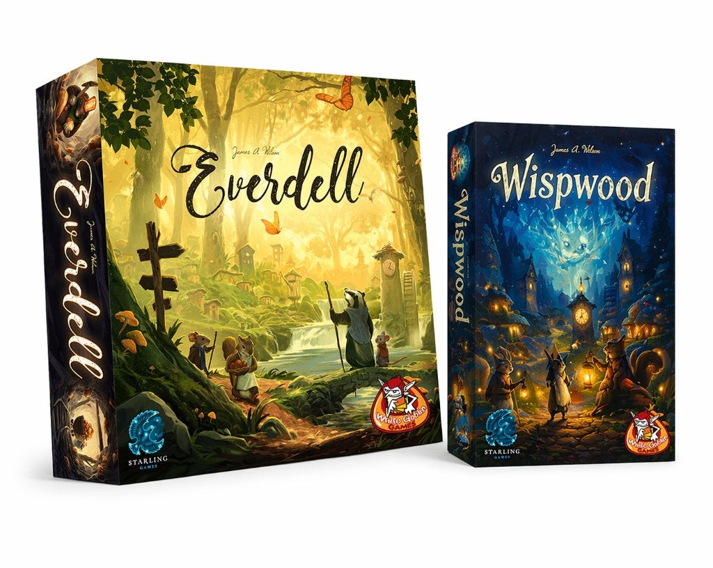 Everdell Basisspel incl Puzzelspel Wispwood NL - Bordspel, White Goblin Games, Nieuw, Ophalen of Verzenden, Een of twee spelers