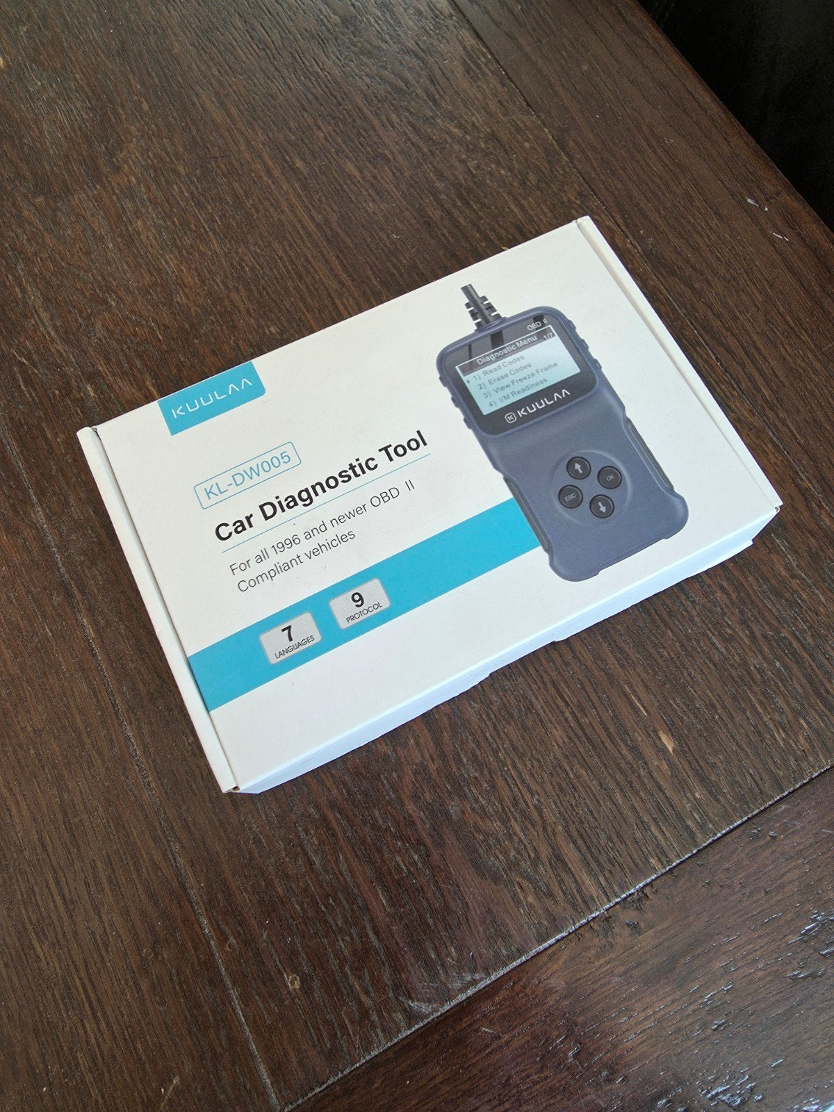 KUULAA KL-DW005 OBD2 Auto Diagnose Scanner, Ophalen of Verzenden
