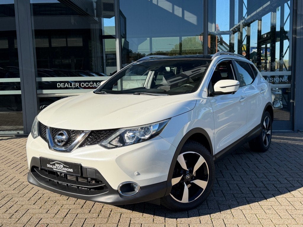 Nissan QASHQAI 1.2 TEKNA+ NAVI PANO AIRCO/ECC PDC, Auto's, Automaat, Gebruikt, Euro 6, 4 cilinders