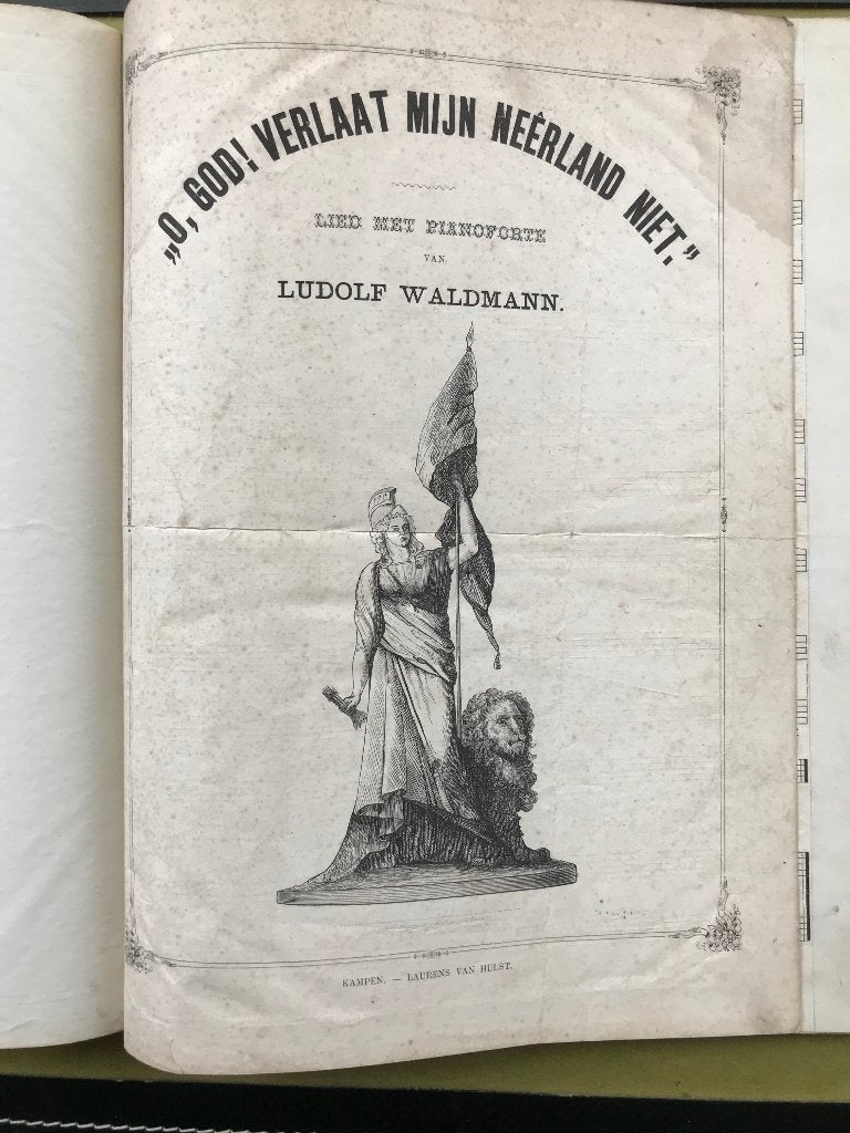 Ludolf Waldmann - O God! Verlaat mijn Neêrland niet, Gebruikt, Zang, Klassiek, Ophalen of Verzenden