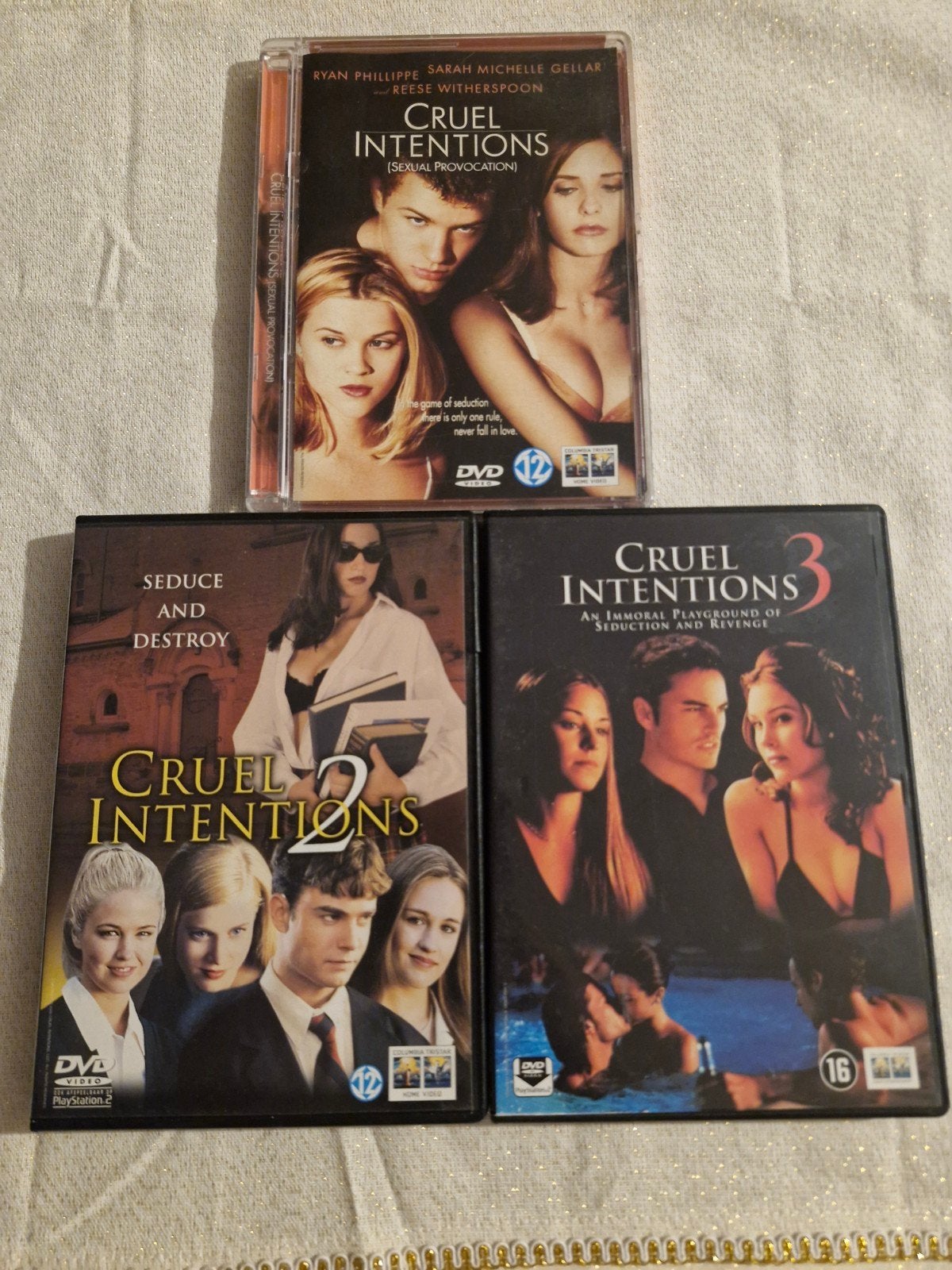 Cruel Intentions set, Cd's en Dvd's, Gebruikt, Turks, Overige genres, Ophalen of Verzenden