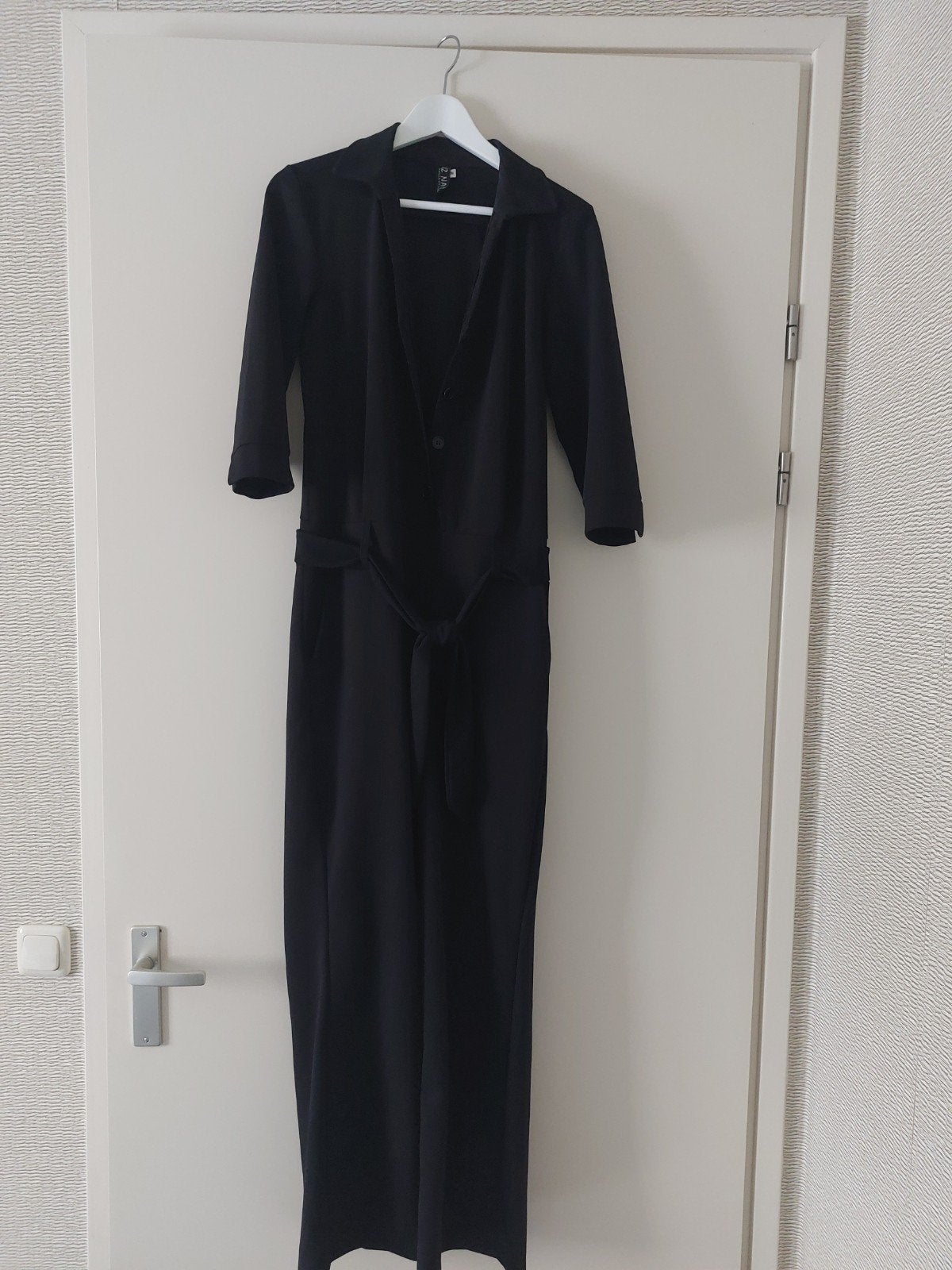Zwarte jumpsuit van IZ NAIZ Collection, maat M, 12 NA12 Collection, Ophalen of Verzenden