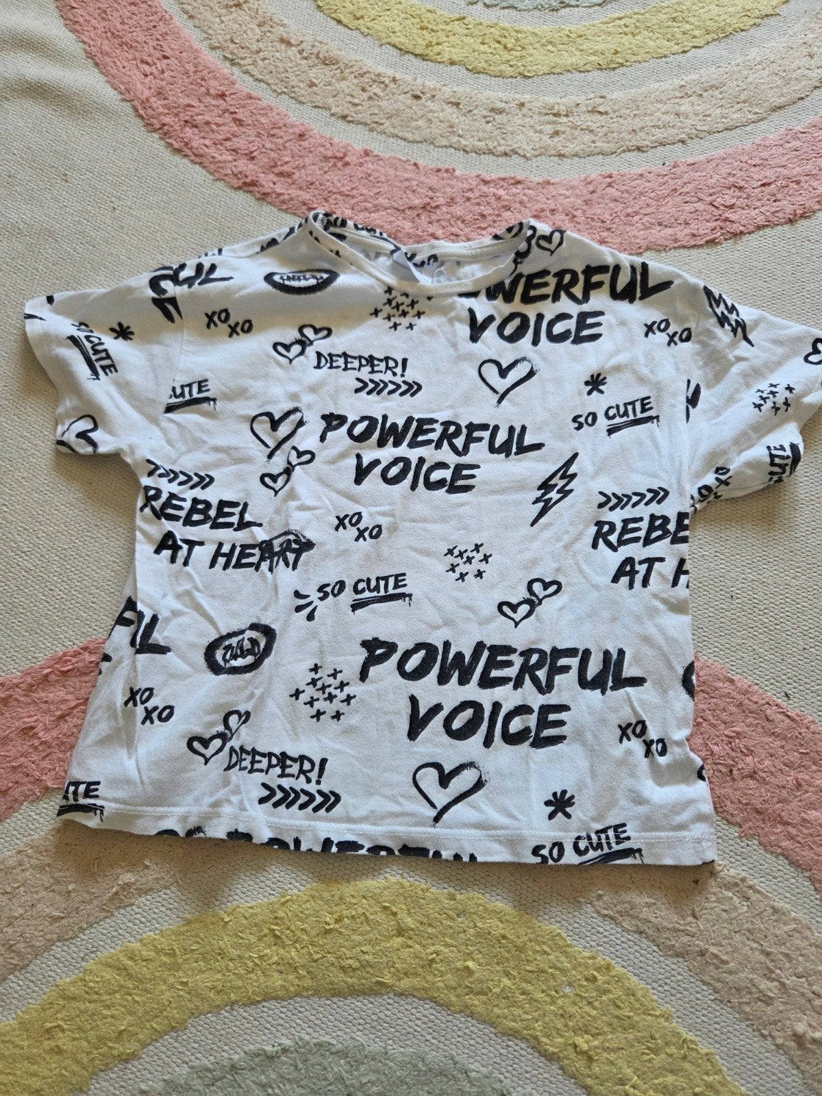 Wit shirt zara maat 134 gedragen maar in goede staat, Kinderen en Baby's, Kinderkleding | Maat 134, Gebruikt, Meisje, Ophalen of Verzenden