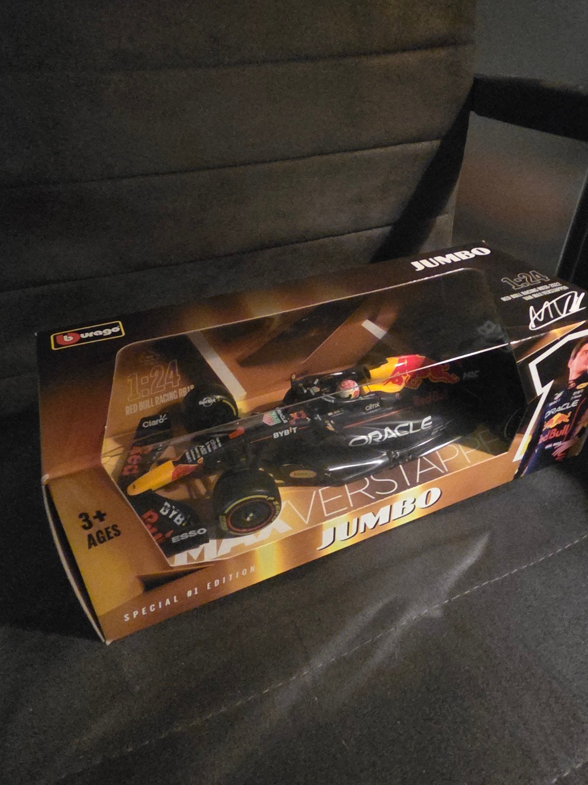 jumbo max verstappen 1:24, Ophalen of Verzenden, Nieuw, Bburago