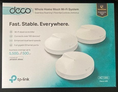 TP-Link Deco M5 mesh wifi systeem. In originele verpakking., Ophalen of Verzenden, Zo goed als nieuw, TP-Link