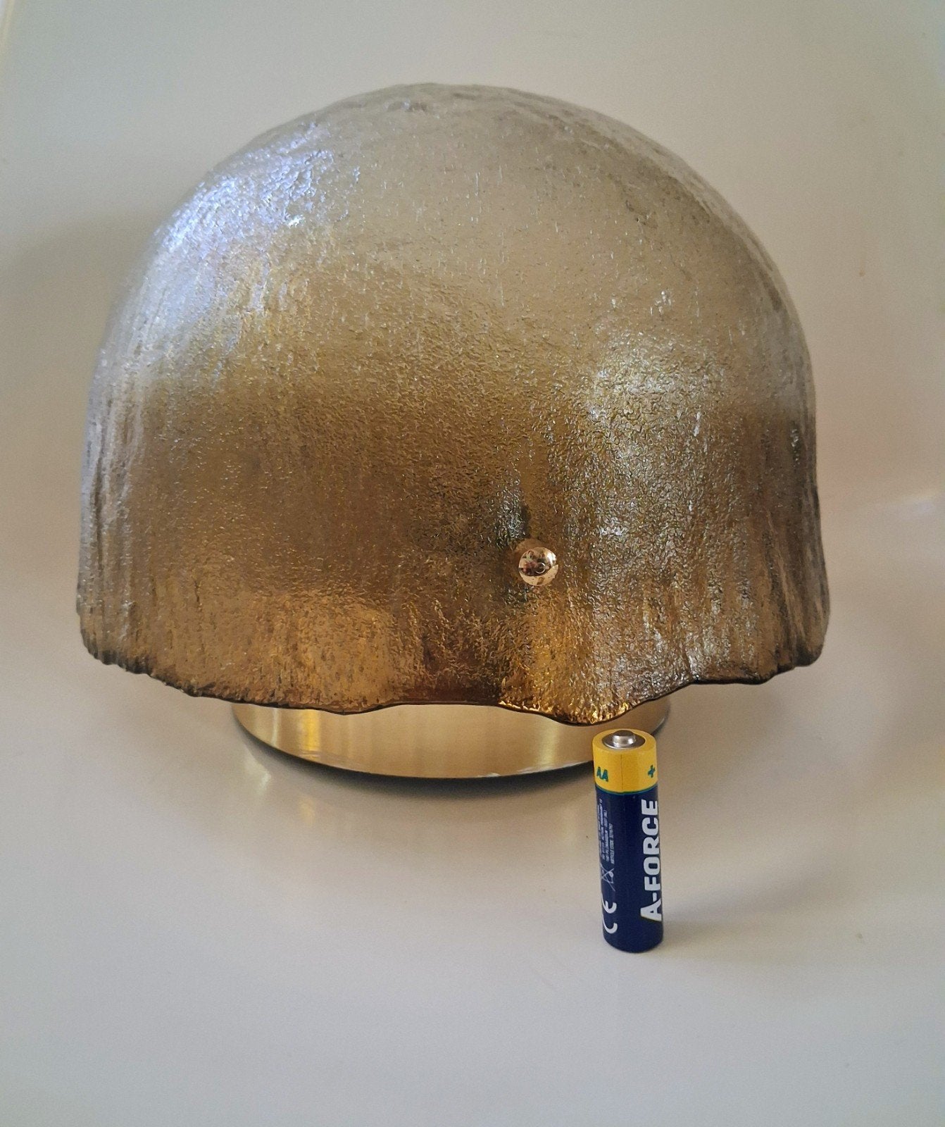 Vintage Hillebrand Mushroom Plafondlamp, wandlamp j70 murano, Huis en Inrichting, Lampen | Wandlampen, Ophalen of Verzenden