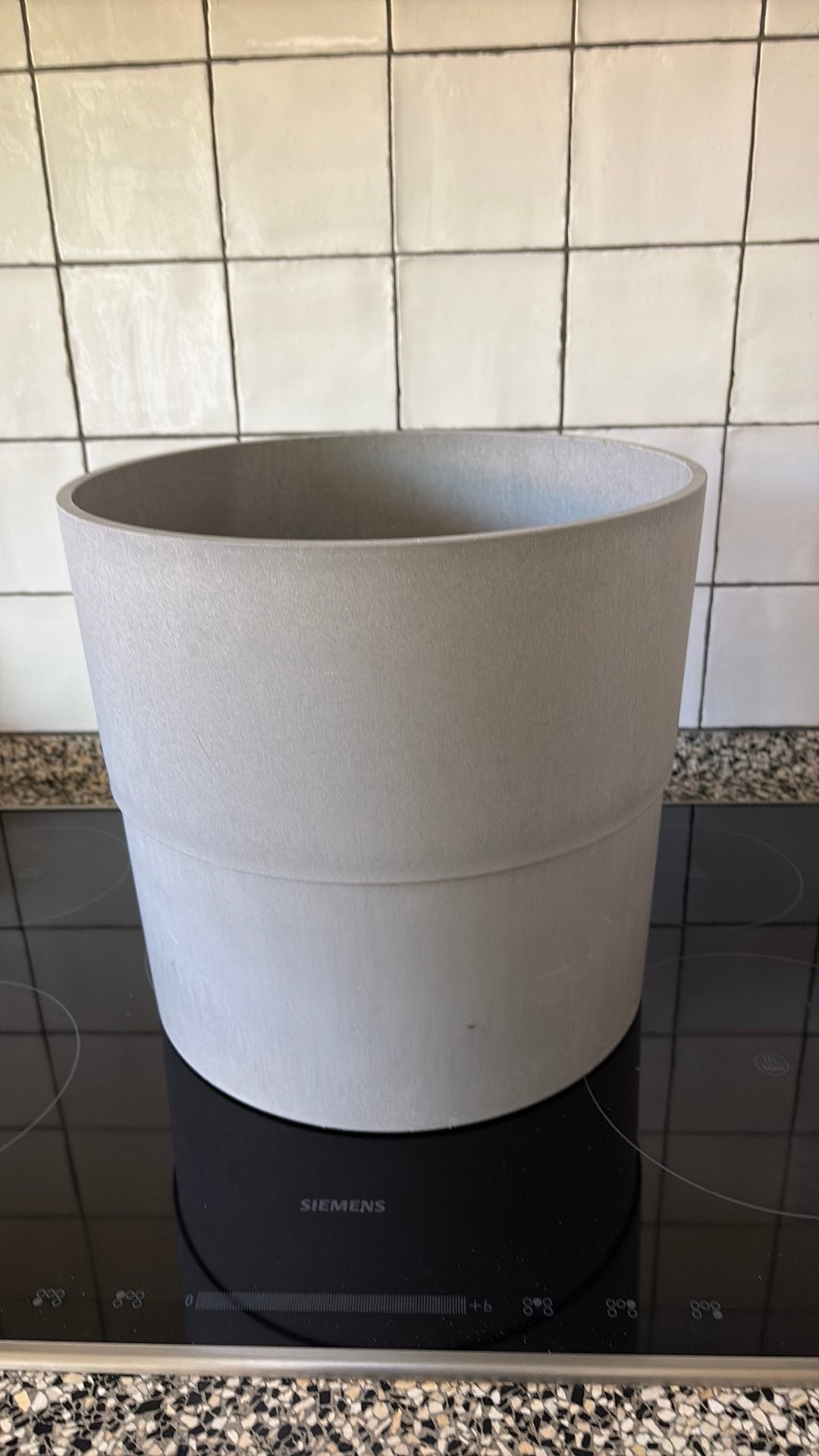 BLOEMPOT IKEA 33x33 grijs, Tuin en Terras, Ophalen, Zo goed als nieuw