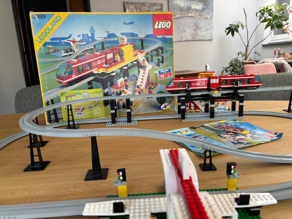 Lego 6399 airport shuttle, Ophalen, City, Lego, Zo goed als nieuw