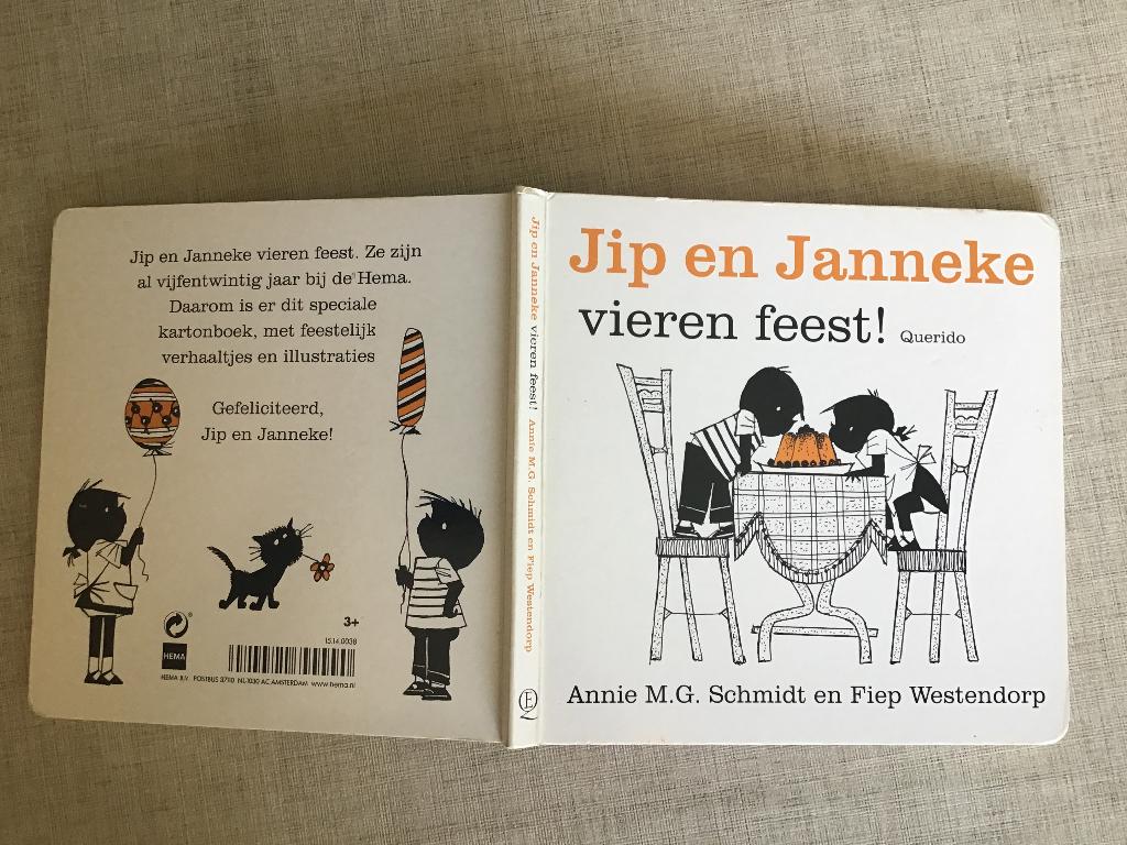 Jip en Janneke vieren feest door Annie M.G.Schmidt, Ophalen of Verzenden, Zo goed als nieuw, Fictie algemeen