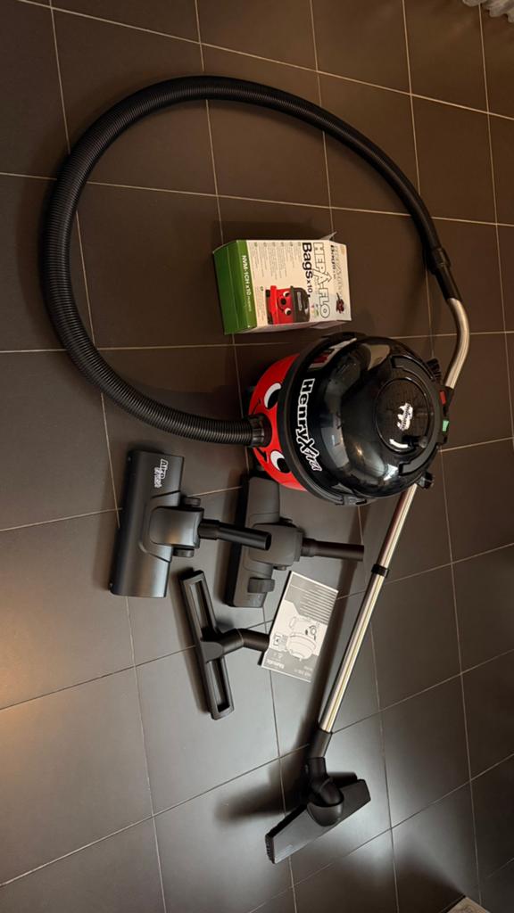 Numatic Henry HVX200-11 extra stofzuiger, Numatic, Zo goed als nieuw, Sledestofzuiger, Minder dan 1200 watt