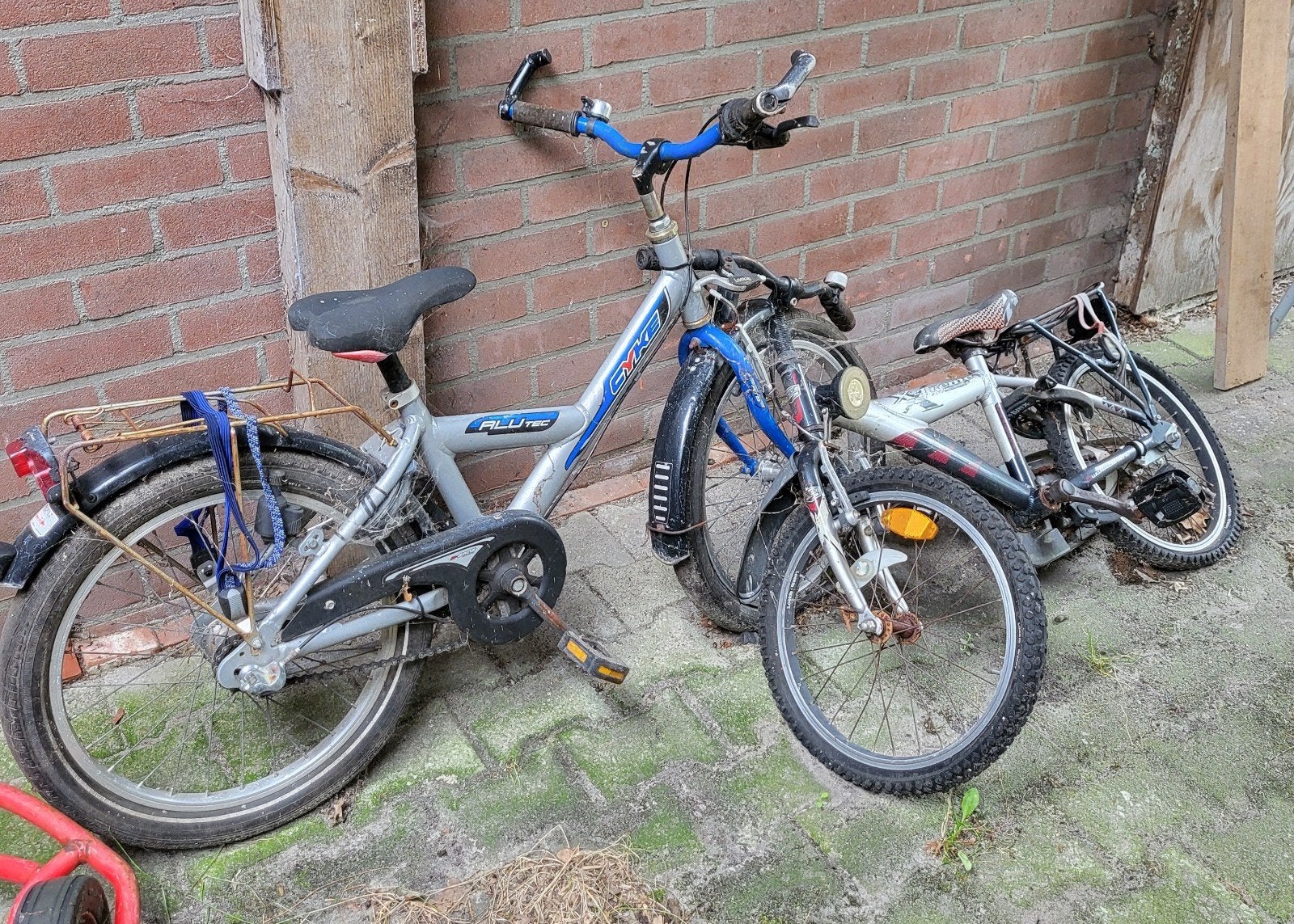 Twee fietsjes, Ophalen, Gebruikt, Minder dan 16 inch