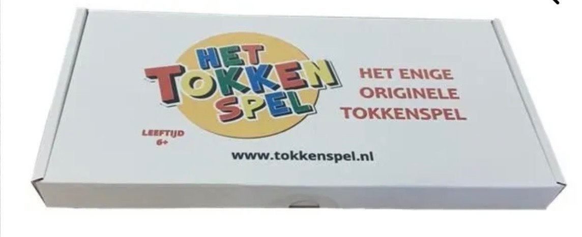 Het Tokken Spel - Origineel Houten Bordspel, Hobby en Vrije tijd, Gezelschapsspellen | Bordspellen, Ophalen of Verzenden, Nieuw