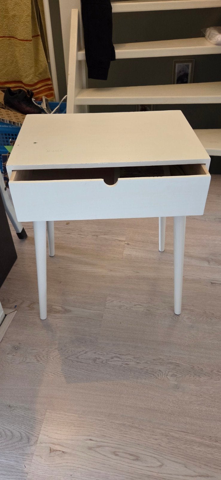 Nachtkastje JYSK - Opknapper met personalisatie optie, Ophalen, Gebruikt, Minder dan 45 cm, Minder dan 55 cm