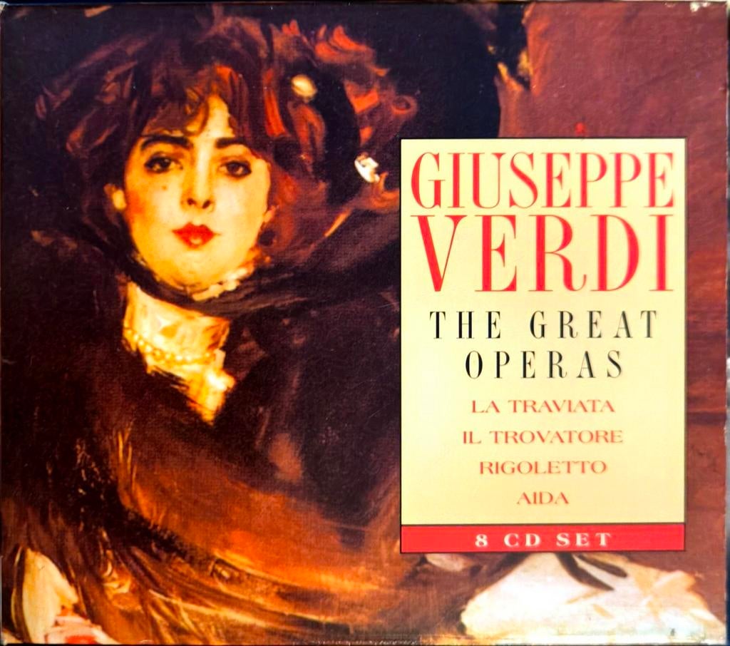 Giuseppe Verdi: The Great Operas - 8 CD Boxset, Ophalen of Verzenden