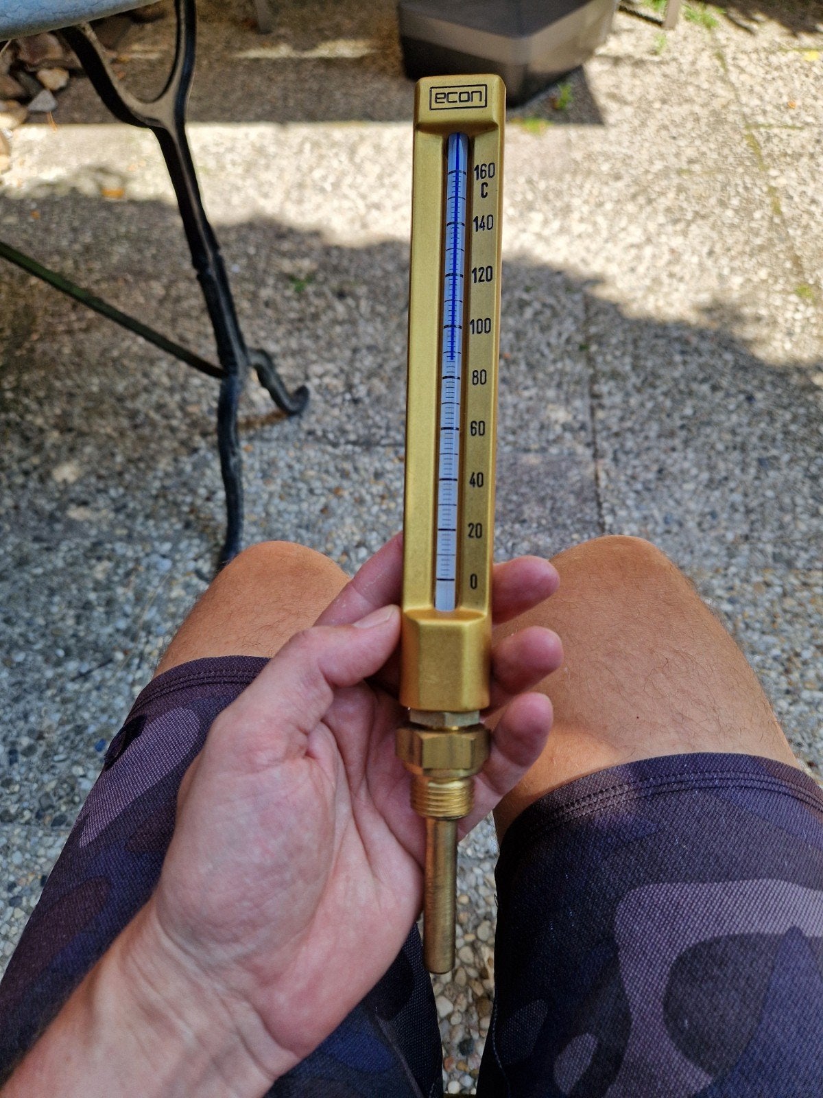 Glasthermometer econ, Ophalen of Verzenden, Nieuw