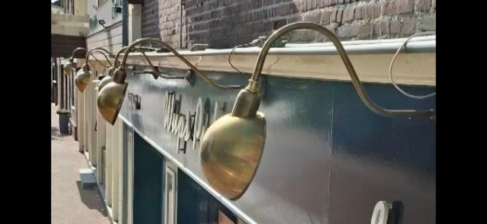 nostalgisch pub gevellampen, Antiek en Kunst, Ophalen