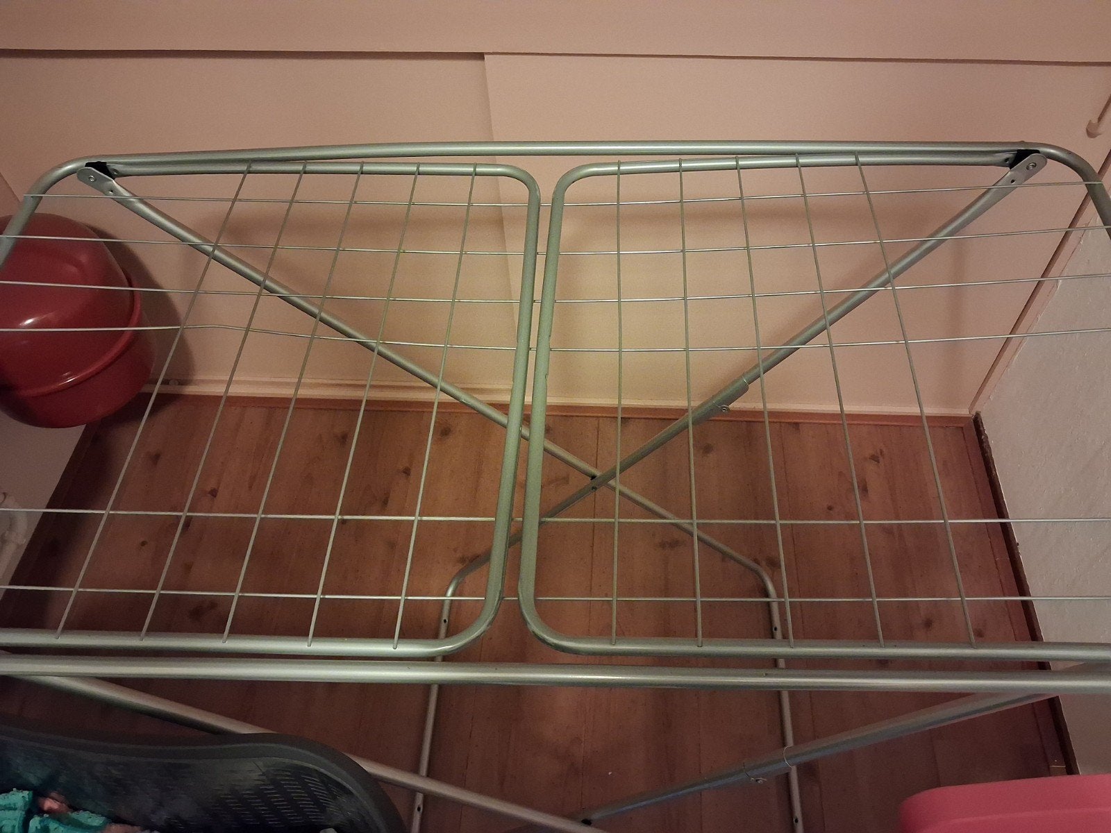 Wasrek met wasmand., Tuin en Terras, Droogmolens en Wasrekken, Ophalen, Gebruikt, Wasrek