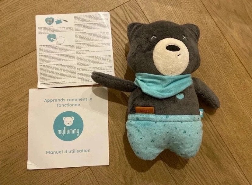 MyHummy Slaapknuffel met Geluid en Slaapsensor, Ophalen of Verzenden, Zo goed als nieuw, Overige typen, Met geluid