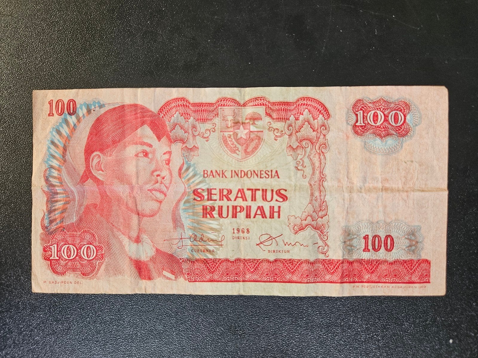 Indonesië pick 108a 1968, Ophalen of Verzenden, Zuidoost-Azië, Los biljet
