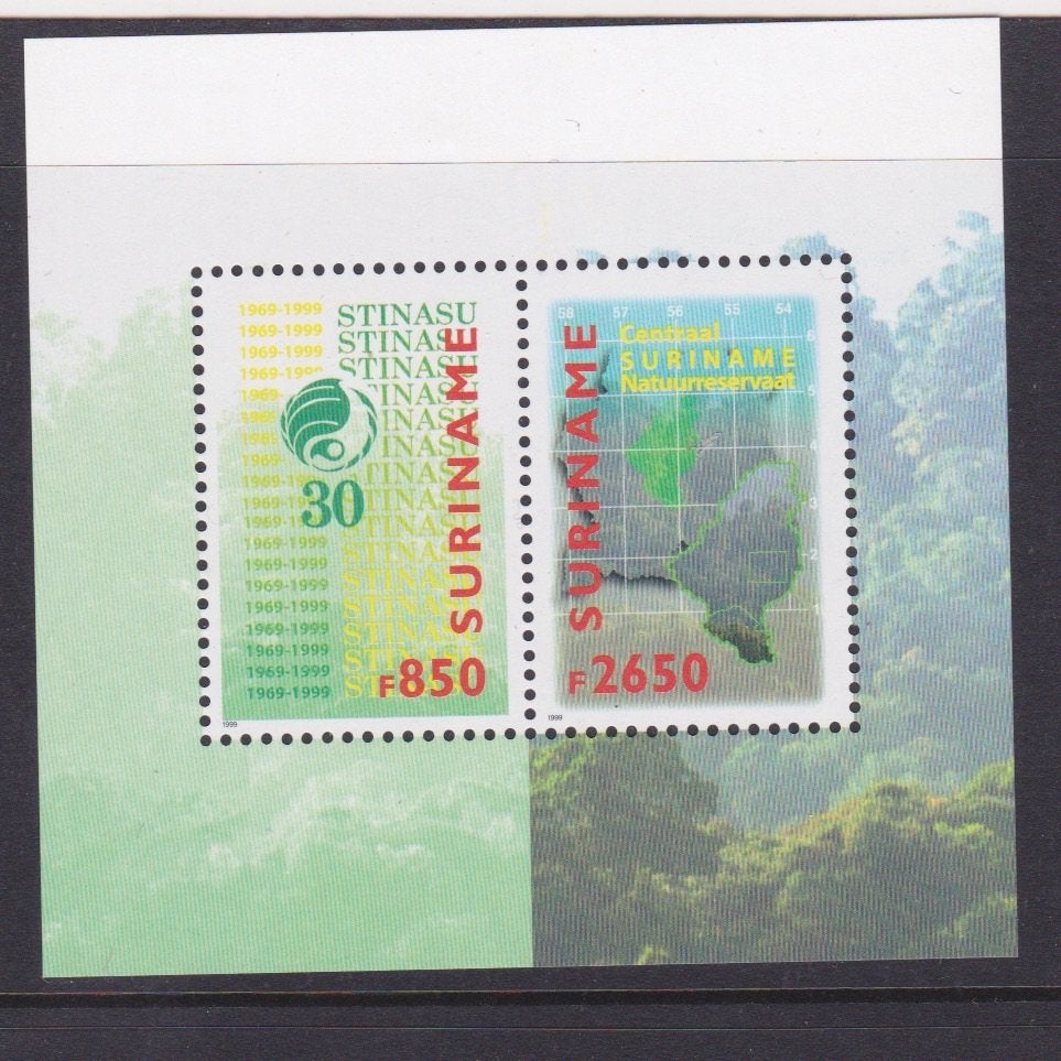 TSS Kavel 260036 Suriname PF  minr blok 76 Natuur regenwoud, Ophalen, Postfris