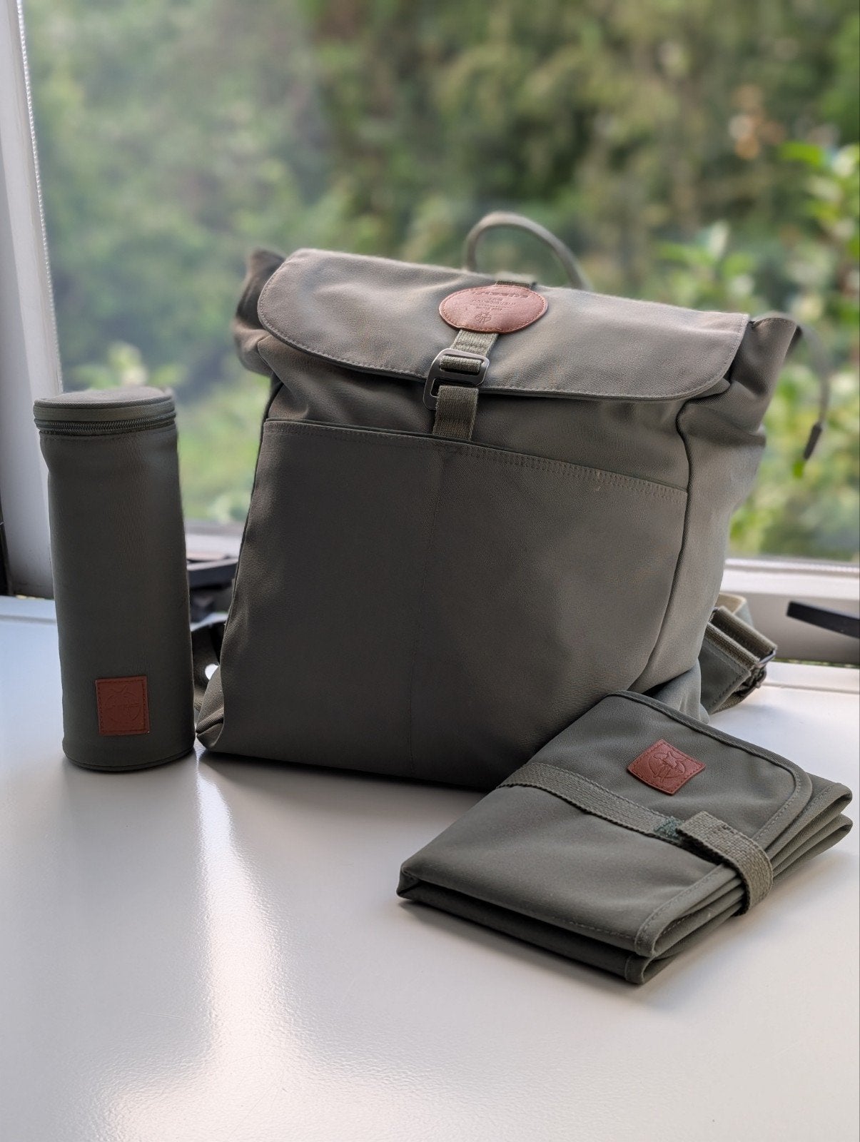 Lässig Luiertas Adventure Backpack Olijfgroen, Ophalen, Lässig, Overige typen, Zo goed als nieuw