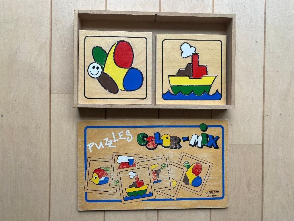 Rolf color mix puzzels, Ophalen of Verzenden, Gebruikt