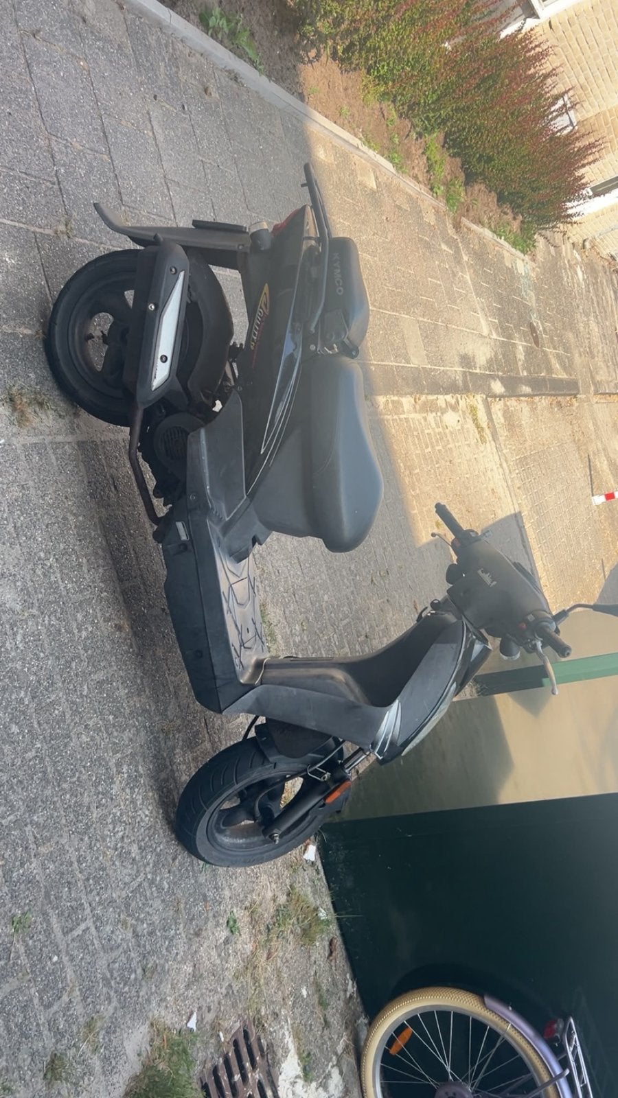 Kymco agility snor scooter, Ophalen