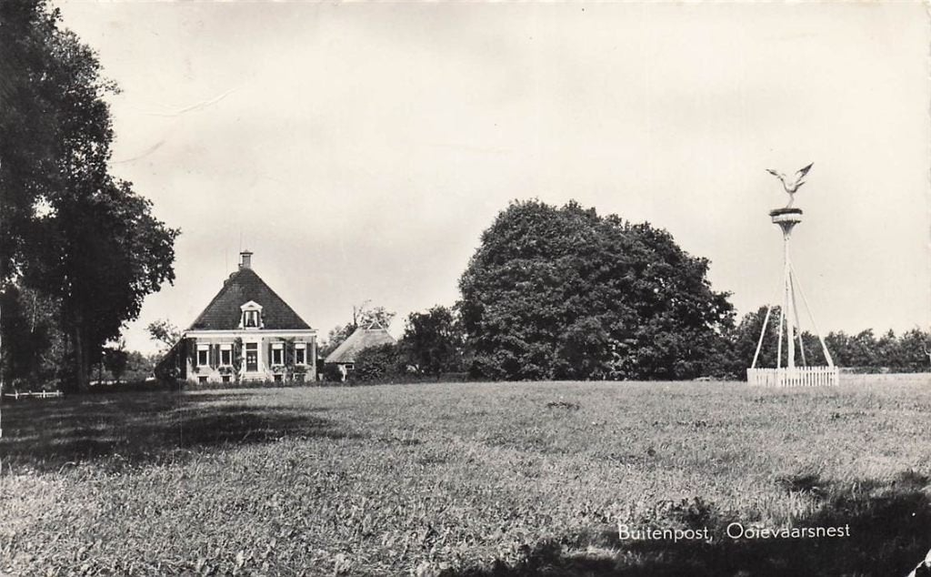 703-044-009 Buitenpost Ooievaarsnest, Verzenden, Voor 1920, Friesland