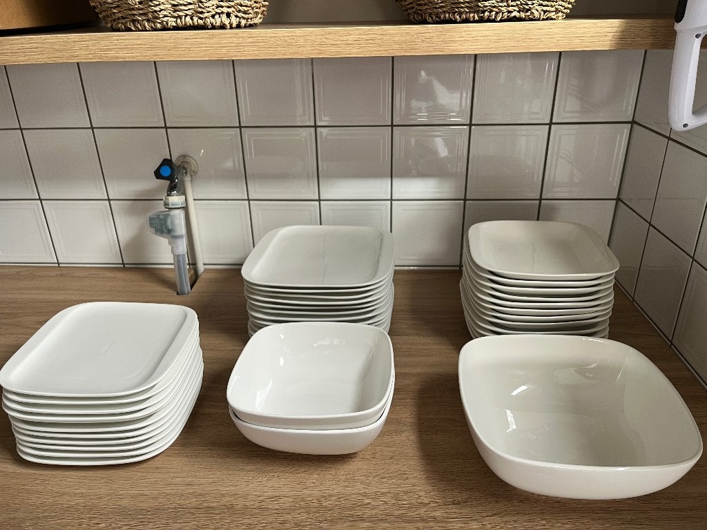 Wit servies, Ophalen, Gebruikt, Overige merken, Modern