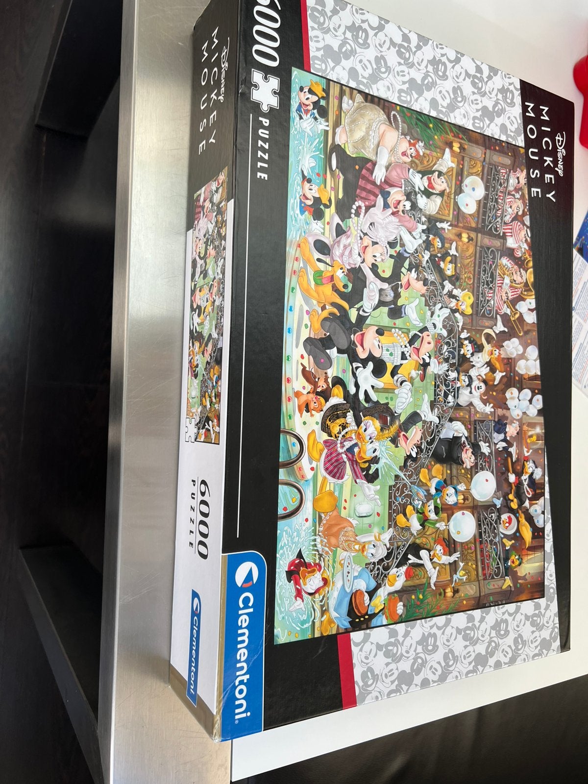 Legpuzzel Clementoni Mickey Mouse 6000 stukjes, Ophalen of Verzenden, Meer dan 1500 stukjes, Zo goed als nieuw