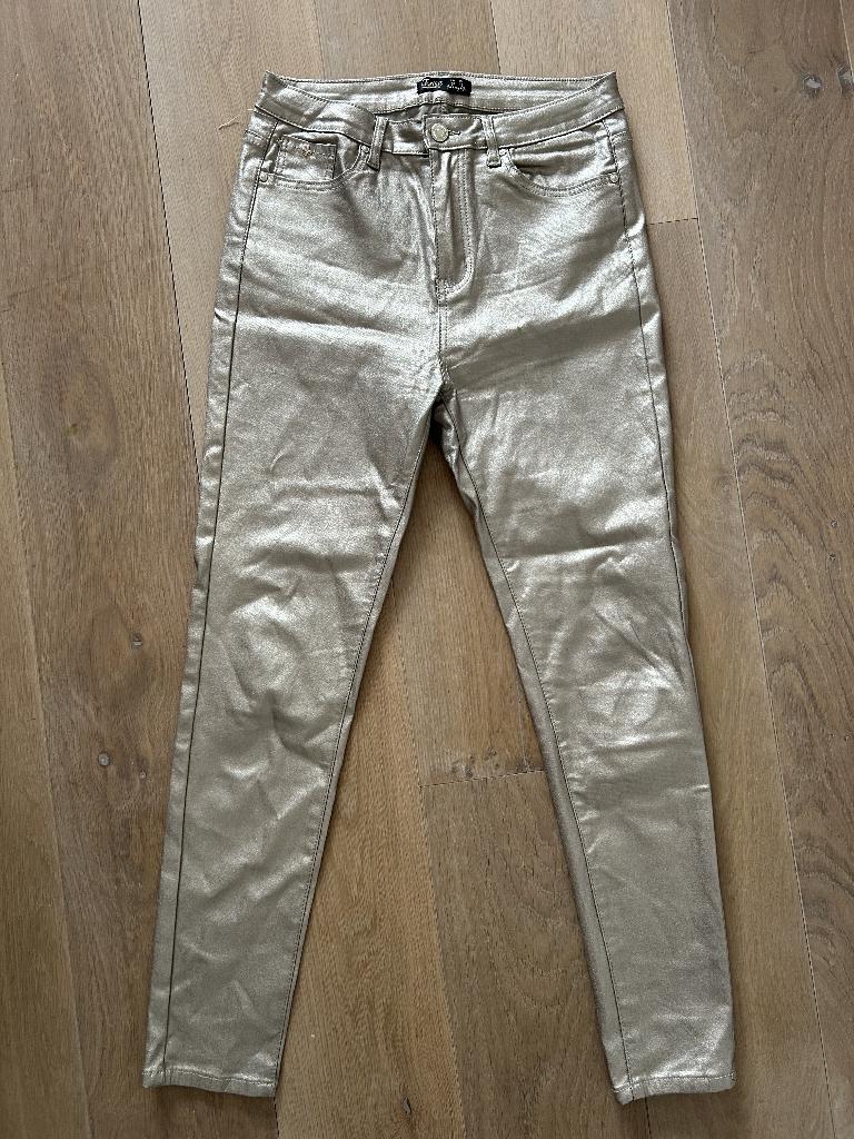 Gouden broek - mt 40, Maat 38/40 (M), Overige kleuren, Ophalen of Verzenden, Zo goed als nieuw