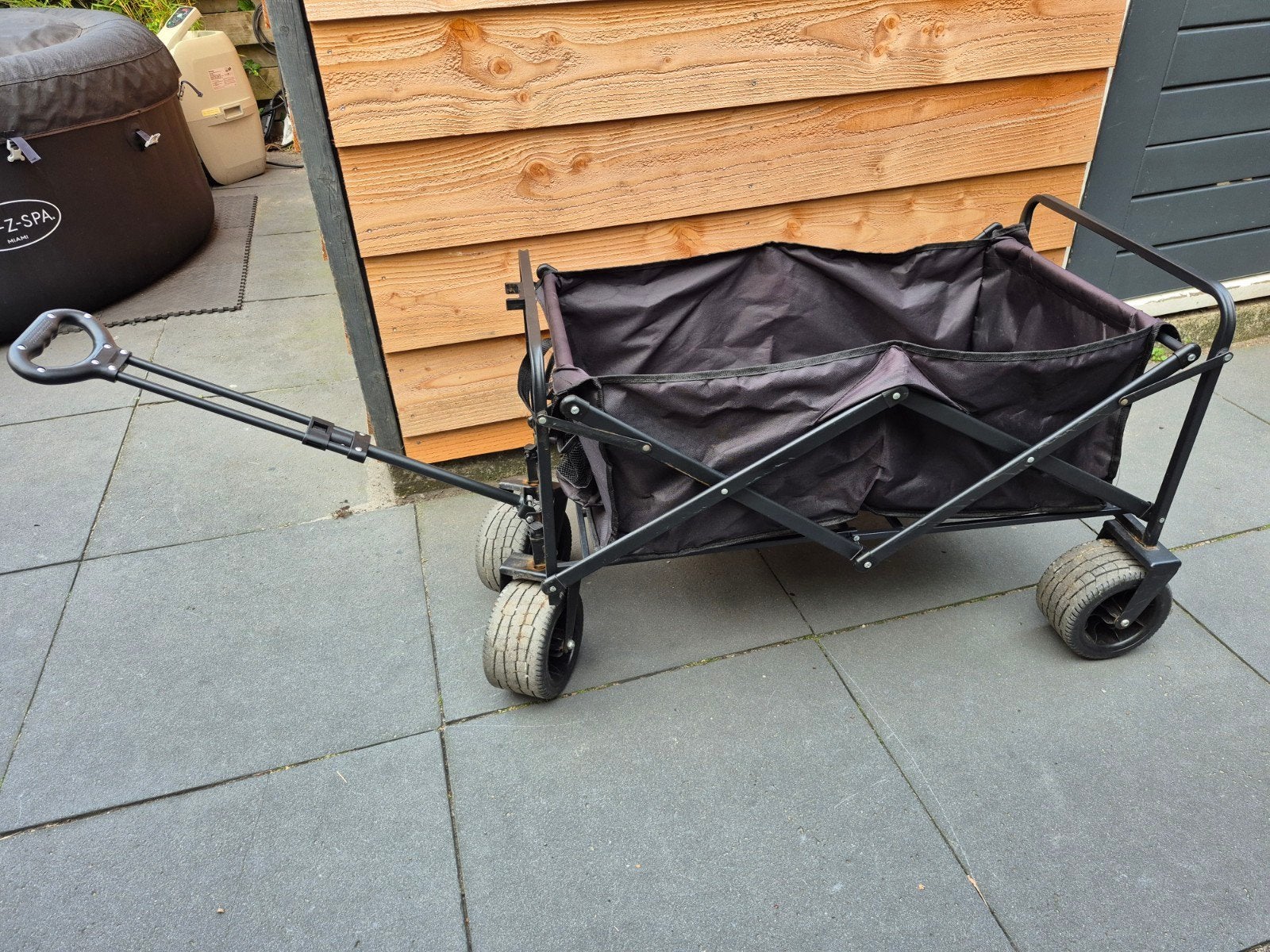 Bolderkar ca 77 x 47 cm (gebruikt), Ophalen, Opvouwbaar, Zo goed als nieuw