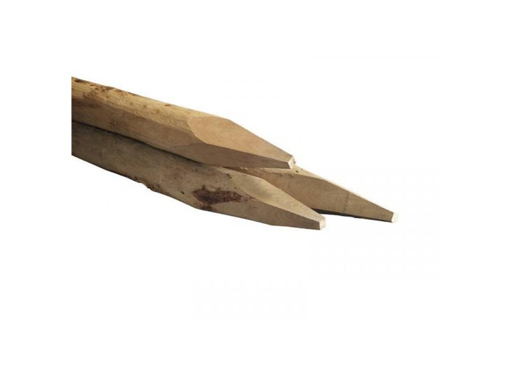 Kastanje Paal Rond | Geschild | Ø 10/12 cm | Lengte 250 cm, Ophalen, Nieuw, 250 cm of meer, Palen