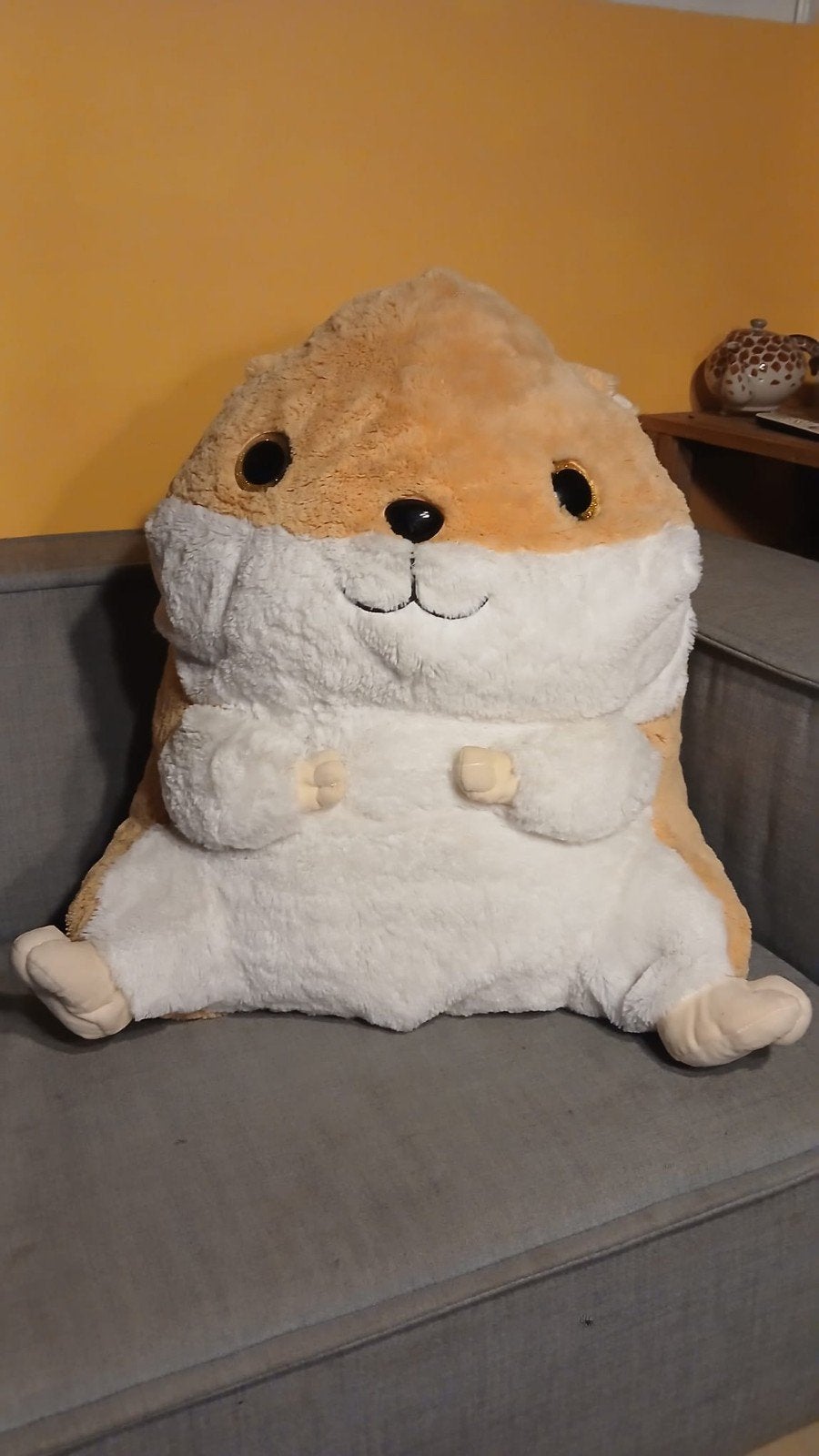 Enorme superschattige knuffelbeesten - Watermeloen & Hamster, Kinderen en Baby's, Speelgoed | Knuffels en Pluche, Hamster, Ophalen of Verzenden