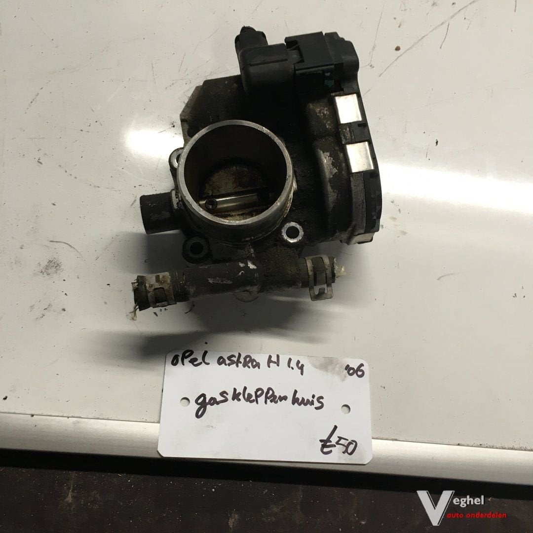 Opel Astra H 1.4 B 2006  Gasklephuis, Gebruikt, -, -, Ophalen of Verzenden