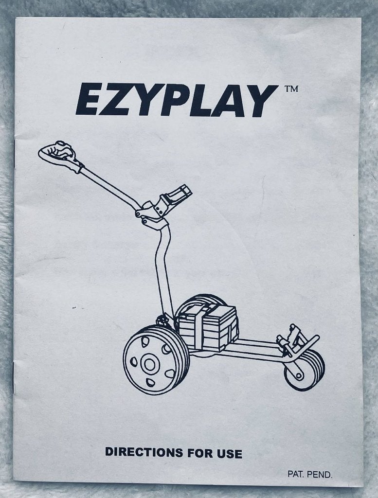 2x Golfkar elektrisch Ezyplay, Ophalen, Gebruikt, Golfkar, Overige merken