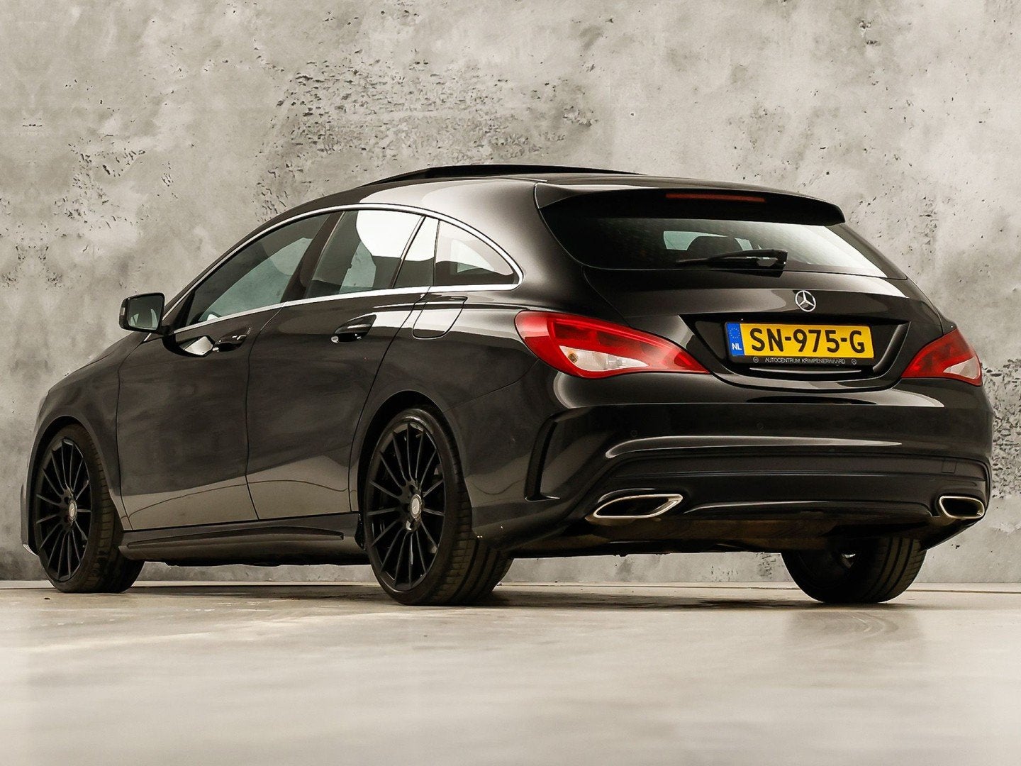 Mercedes-Benz CLA-Klasse 200 AMG Sport 156Pk Automaat (PANOR, Auto's, 730 kg, Gebruikt, Zwart, 1400 kg
