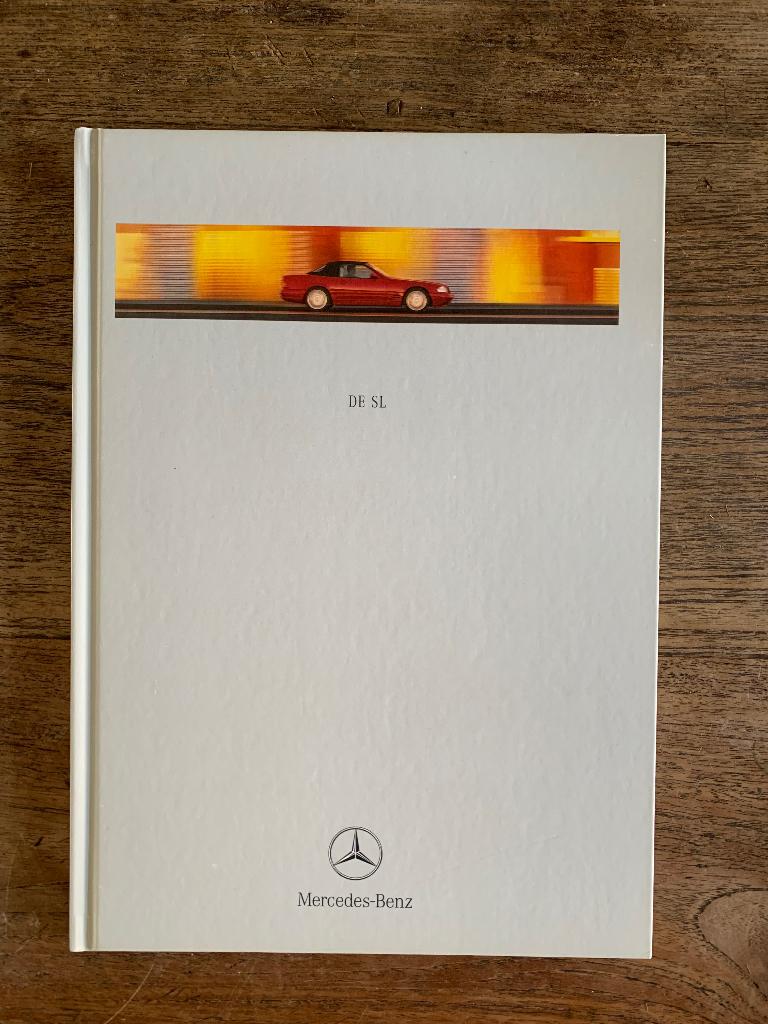 Folder, brochure Mercedes-Benz SL-klasse R129 1999 nieuw!, Boeken, Auto's | Folders en Tijdschriften, Nieuw, Mercedes, Ophalen of Verzenden