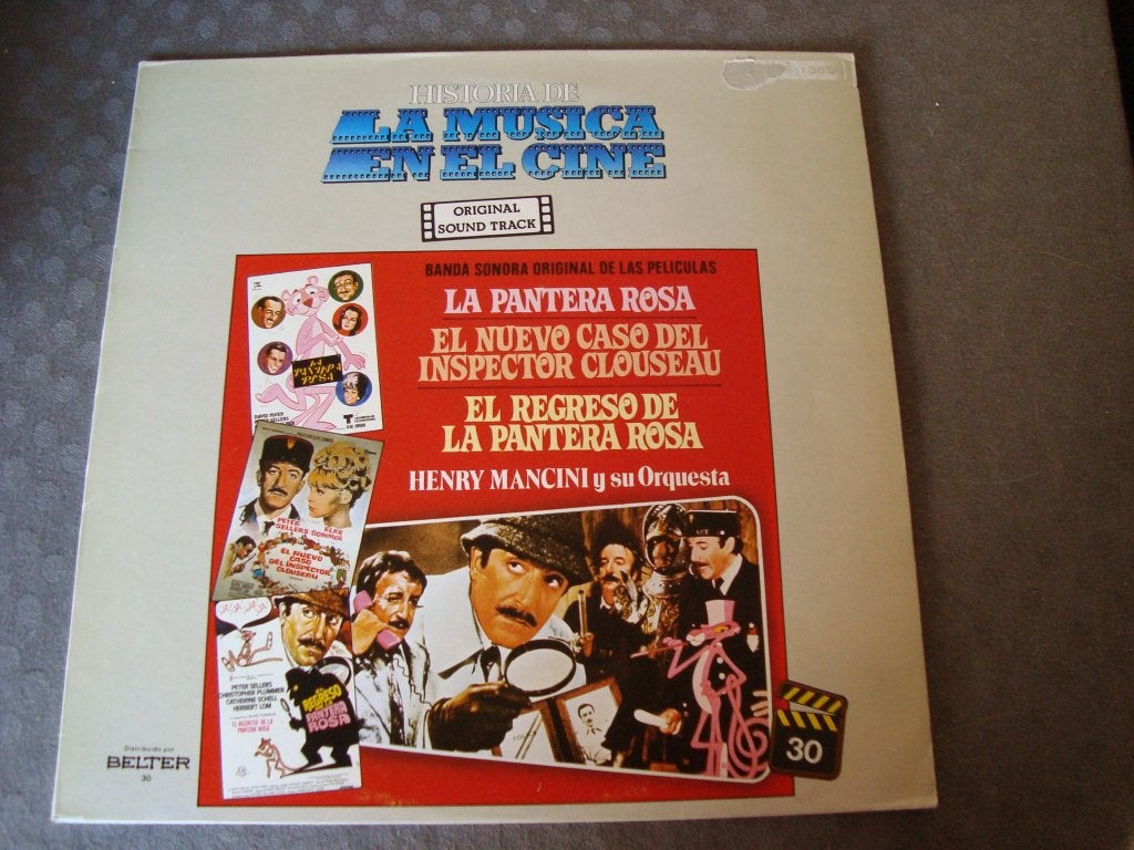 Historia de la musica en el cine, Cd's en Dvd's, Vinyl | Filmmuziek en Soundtracks, Ophalen of Verzenden, Zo goed als nieuw, 12 inch