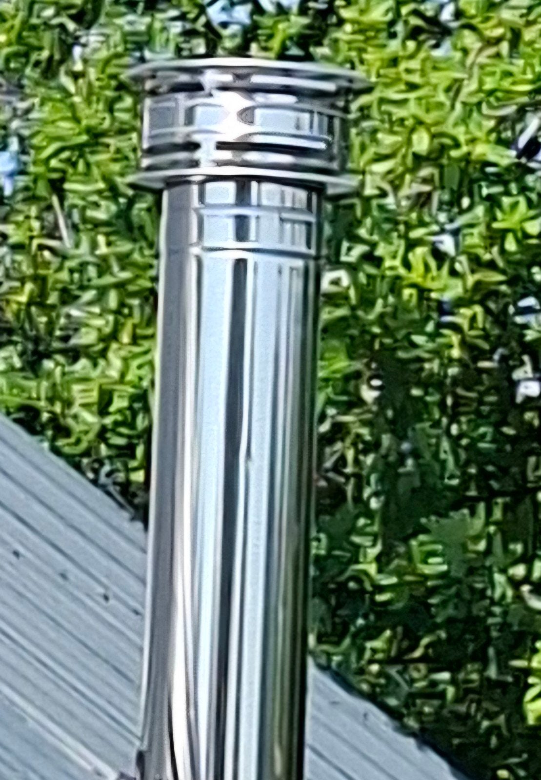 Nieuwe dubbelwandige pijpen rvs/chroom Ø200mm (2 stuks), Ophalen, Nieuw, Inbouwhaard, Gashaard
